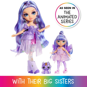 Rainbow High Littles Rainbow Fantasy Fairies Amethyst 14 cm