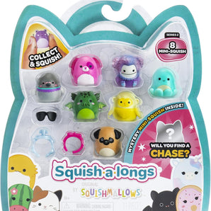 Squishmallows Mini Figurer 8-Pack Squish-a-longs 2,5 cm