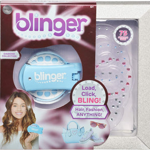 Blinger Stylingværktøj med Diamanter til Hår og Accessories Blå