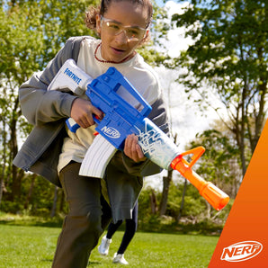 Nerf Fortnite Elite Batteridrevet Blue Shock Blaster med 10 Skud