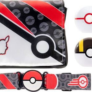 Pokémon Bælte Sæt Bandolier Clip 'N Go 2x Pokéball + Eevee Figur 5 Cm