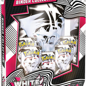 Pokémon Kort Mappe Binder Collection Scarlet & Violet White Flare med 5 Pakker