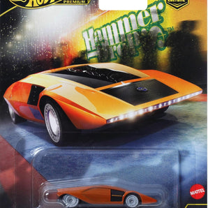 Hot Wheels Premium Car Culture Lancia Stratos Zero 1:64 med Real Riders Dæk