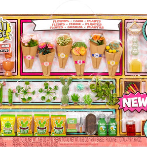 Miniverse Make It Mini Blomstersæt – DIY Samlesæt Miniature Blomster og Haver