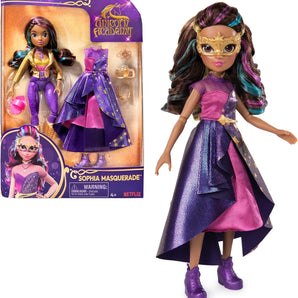 Unicorn Academy Dukke Sophia Maskebal med Tilbehør 24 cm
