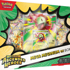 Pokémon Kort Mega Evolution Ascended Heroes Mega Meganium Ex Box