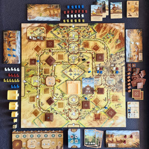 Caral Brætspil - Byg Pyramider i det Gamle Caral