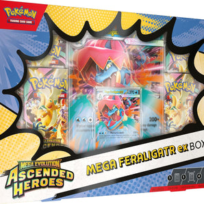 Pokémon Kort Mega Evolution Ascended Heroes Mega Feraligatr Ex Box