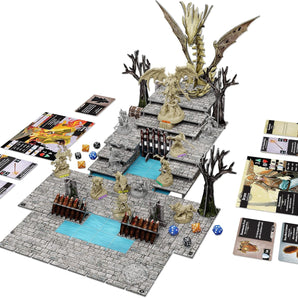 Descent Legends of the Dark Brætspil Co-op Fantasy Eventyr 1-4 Spillere