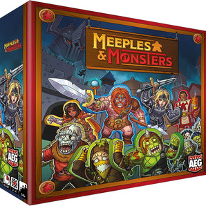 Meeples & Monsters Brætspil – Base (Engelsk)