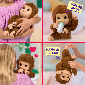 Little Live Pets Abe Kæledyr My Baby Monkey 30 cm