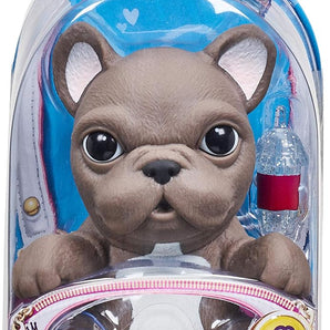 Little Live Pets OMG Pets Interaktiv Fransk Bulldog Hundehvalp med Lyd og Tilbehør