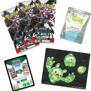 Pokémon Kort Black Bolt Tech Sticker Collection med 3 Boosterpakker