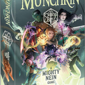Munchkin Brætspil: Critical Role Dungeonkaos med The Mighty Nein