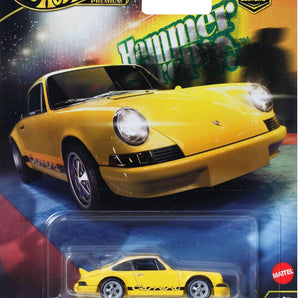 Hot Wheels Premium Car Culture Porsche 911 Carrera RS 2.7 1:64 med Real Riders Dæk