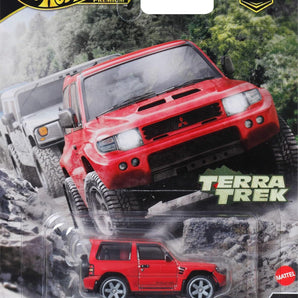 Hot Wheels Premium Car Culture Mitsubishi Pajero Evolution 1:64 med Real Riders Dæk
