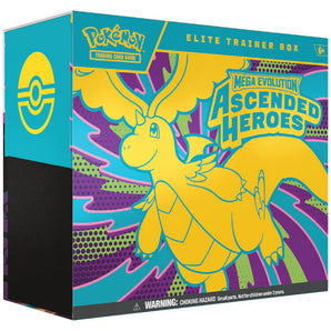 Pokémon Kort Mega Evolution Ascended Heroes Elite Trainer Box