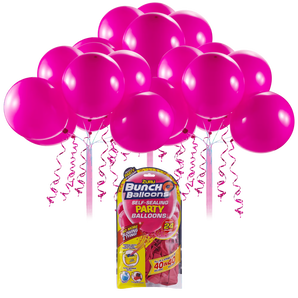 Partyballoner Selvforseglende Latex Balloner 24 stk Pink