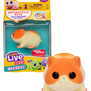 Little Live Pets Hamster Needees Interaktivt Kæledyr med Lyd