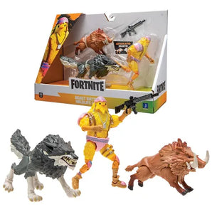 Fortnite Figurer Beast Battles 3-Pack i 6-10 cm