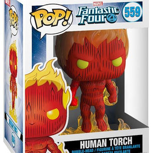 Funko Pop! Figur Marvel The Human Torch Fantastic Four #559 9 cm