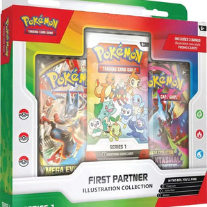 Pokémon Kort First Partner Illustration Collection Series 1 - 30 Års Jubilæum
