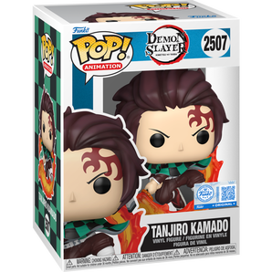 Funko POP! Figur Demon Slayer Tanjiro Kamado med Flammesværd Exclusive
