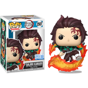 Funko POP! Figur Demon Slayer Tanjiro Kamado med Flammesværd Exclusive