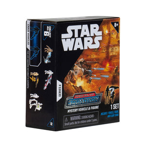 Star Wars Mini Actionfigurer Micro Galaxy Serie 6 - Figurer med Fartøj 2,5 cm