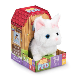 Happy Pets Kat Bamse Kæledyr Realistisk og Interaktiv 18 cm