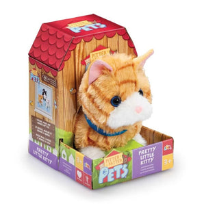 Happy Pets Kat Bamse Kæledyr Realistisk og Interaktiv 18 cm
