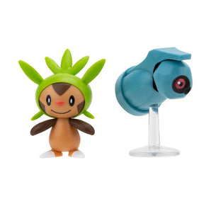 Pokémon Figurer 2-Pack Chespin & Beldum 5 cm