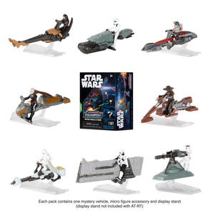 Star Wars Mini Actionfigurer Micro Galaxy Serie 3 - Figurer med Fartøj 2,5 cm