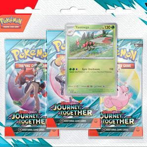 Pokemon Kort Scarlet & Violet Journey Together Blister 3-Pack Yanmega