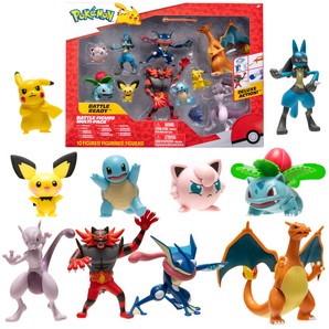 Pokémon Figurer 10-Pack Multipakke 5-11 Cm