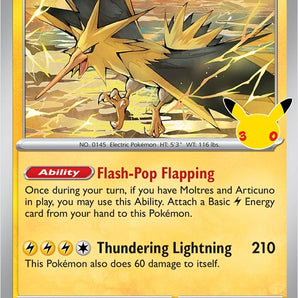 Pokémon Kort 30th Celebration Poster Collection med 3 Boosterpakker og Promokort