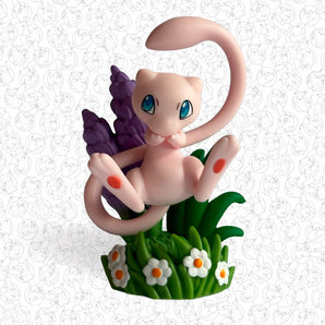 Pokémon Kort 30th Celebration Mew Figure Collection med 5 Boosterpakker