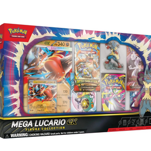 Pokémon Kort Mega Evolution Mega Lucario Ex Figure Collection Box FORUDBESTIL