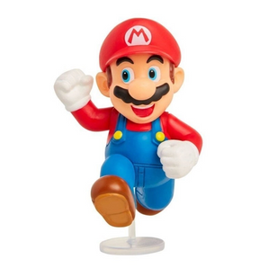 Super Mario Figur med Bevægelsespunkter 7 cm