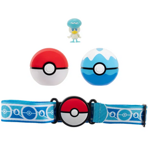 Pokémon Bælte Sæt Clip 'N Go Pokéball, Quaxly 5 Cm