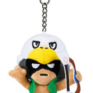 Brawl Stars Bamse Keychain til Rygsæk 13 cm