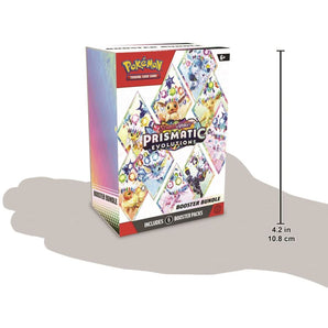 Pokémon Kort Scarlet & Violet Prismatic Evolutions Booster Bundle 6 Pakker