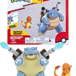 Pokémon Figur 2-Pak Blastoise & Charmander 11 cm