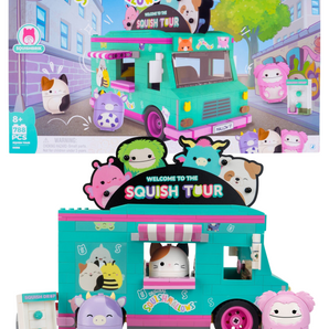 BLDR Squishmallows Byggeklodssæt Squish Tour Van med 788 Dele