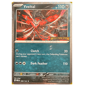 Pokémon Promo Kort Mega Evolution Yveltal