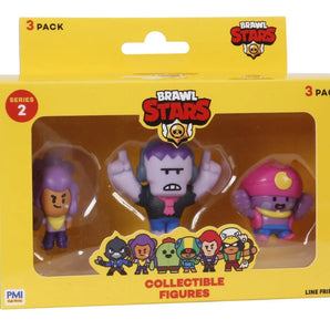 Brawl Stars Figurer 3-Pack 5 cm