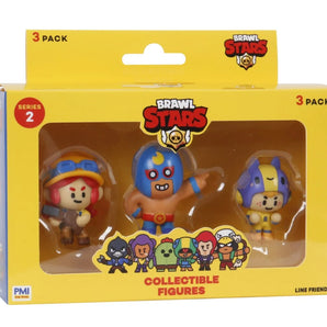 Brawl Stars Figurer 3-Pack 5 cm