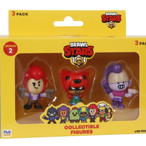 Brawl Stars Figurer 3-Pack 5 cm