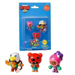 Brawl Stars Figurer 3-Pack 5 cm