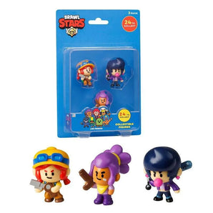 Brawl Stars Figurer 3-Pack 5 cm